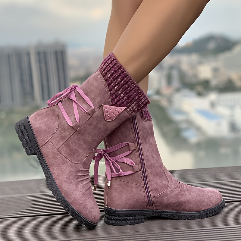 🔥Last Day Promotion 50% OFF - Retro Classic Elegant Mid-Calf Boots for Autumn/Winter