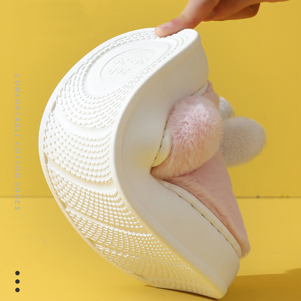 🔥Last Day Promotion 50% --- Cute Bunny Plush Slippers for Women