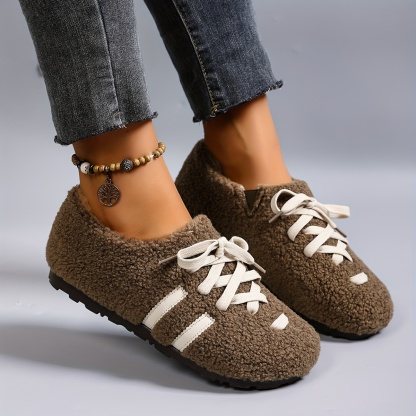 🔥LAST DAY 50% OFF🔥 --- New winter women's plush loafers