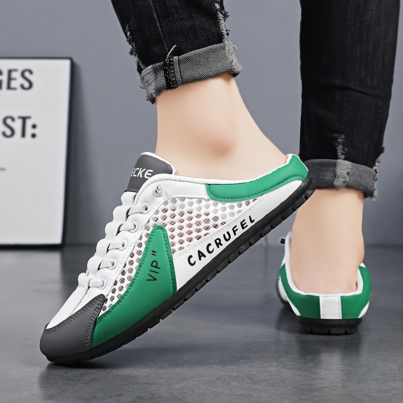 🔥Last Day Promotion 50% OFF - Men's closed-toe slip-on beach sandals with breathable mesh upper