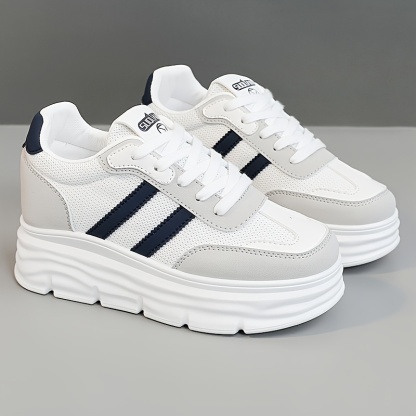 ⏰Last Day! 50% OFF 🔥Women's breathable height-increasing casual orthotic shoes