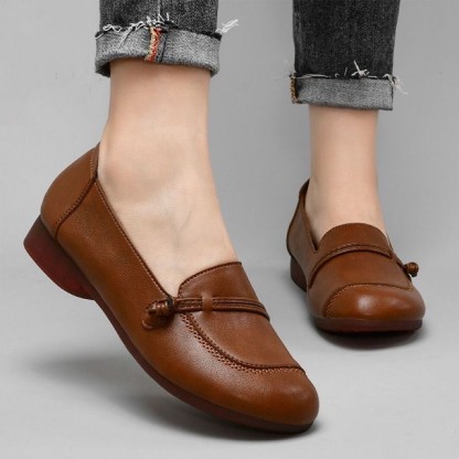 ⏰Last Day! 50% OFF 🔥Women's Retro Orthopedic Leather Shoes