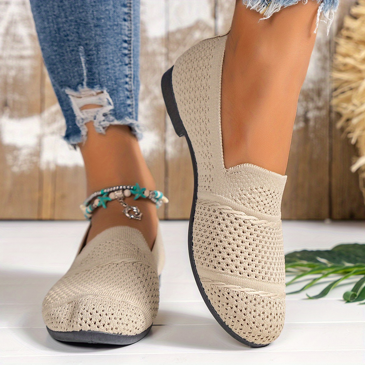 ⏰Last Day! 50% OFF 🔥The woman was wearing loafers