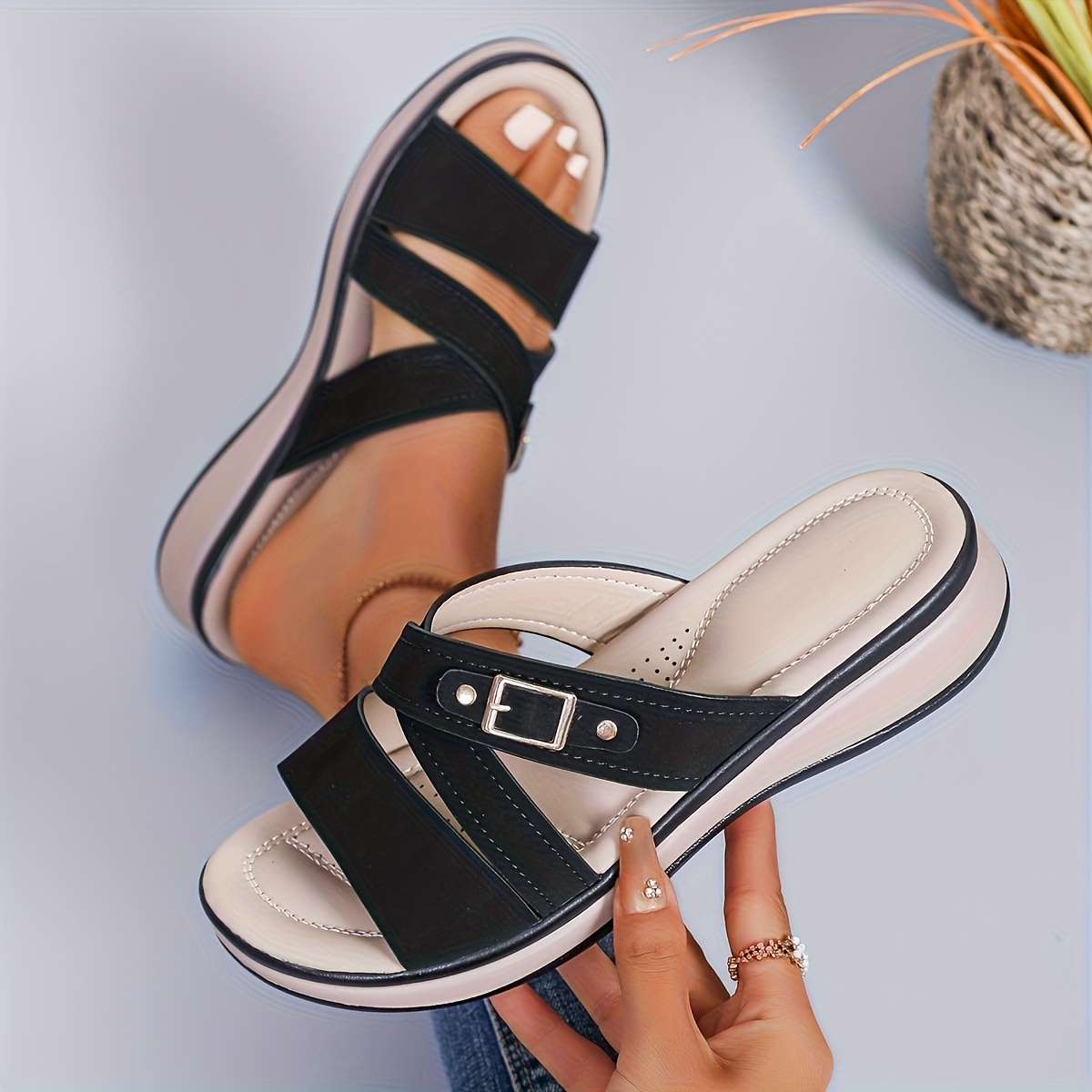 🔥Mega Sale - Buy Now & Save 50% OFF🔥Summer casual and comfortable wedge sandals