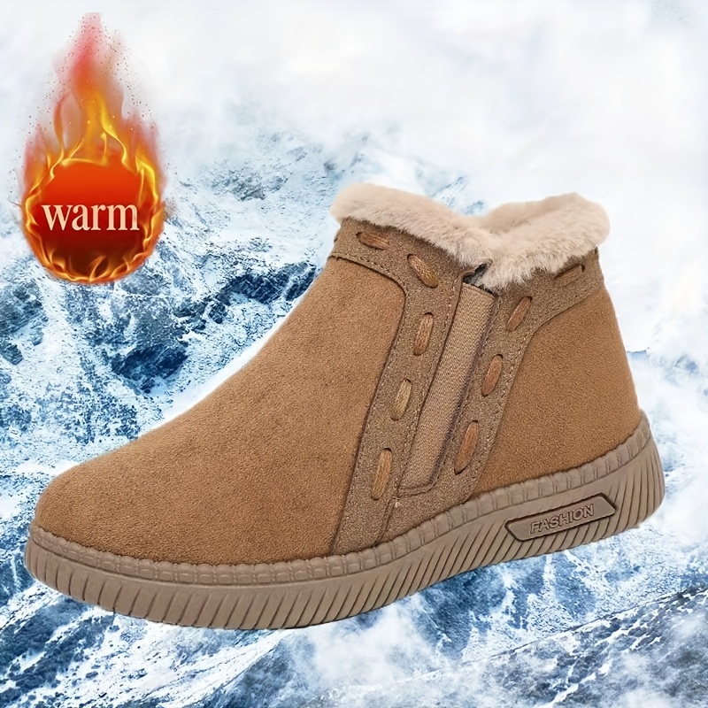 😍Last Day 50% OFF🔥Women’s Winter Fashion Ankle Boots – Fleece-Lined and Thickened