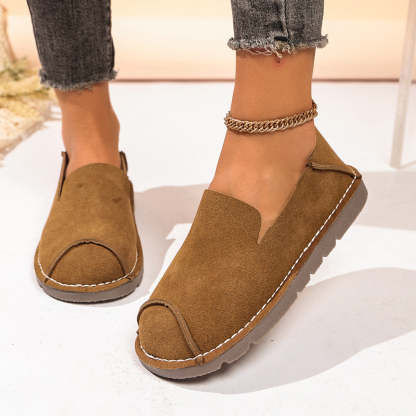🔥Mega Sale - Buy Now & Save 50% OFF🔥Women’s suede wide-fit slip-ons