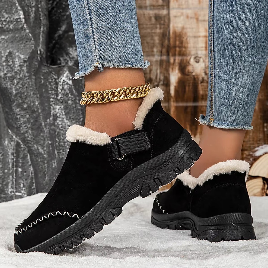 🔥Mega Sale - Buy Now & Save 50% OFF🔥Women’s hands-free warm shoes, handmade – with arch support