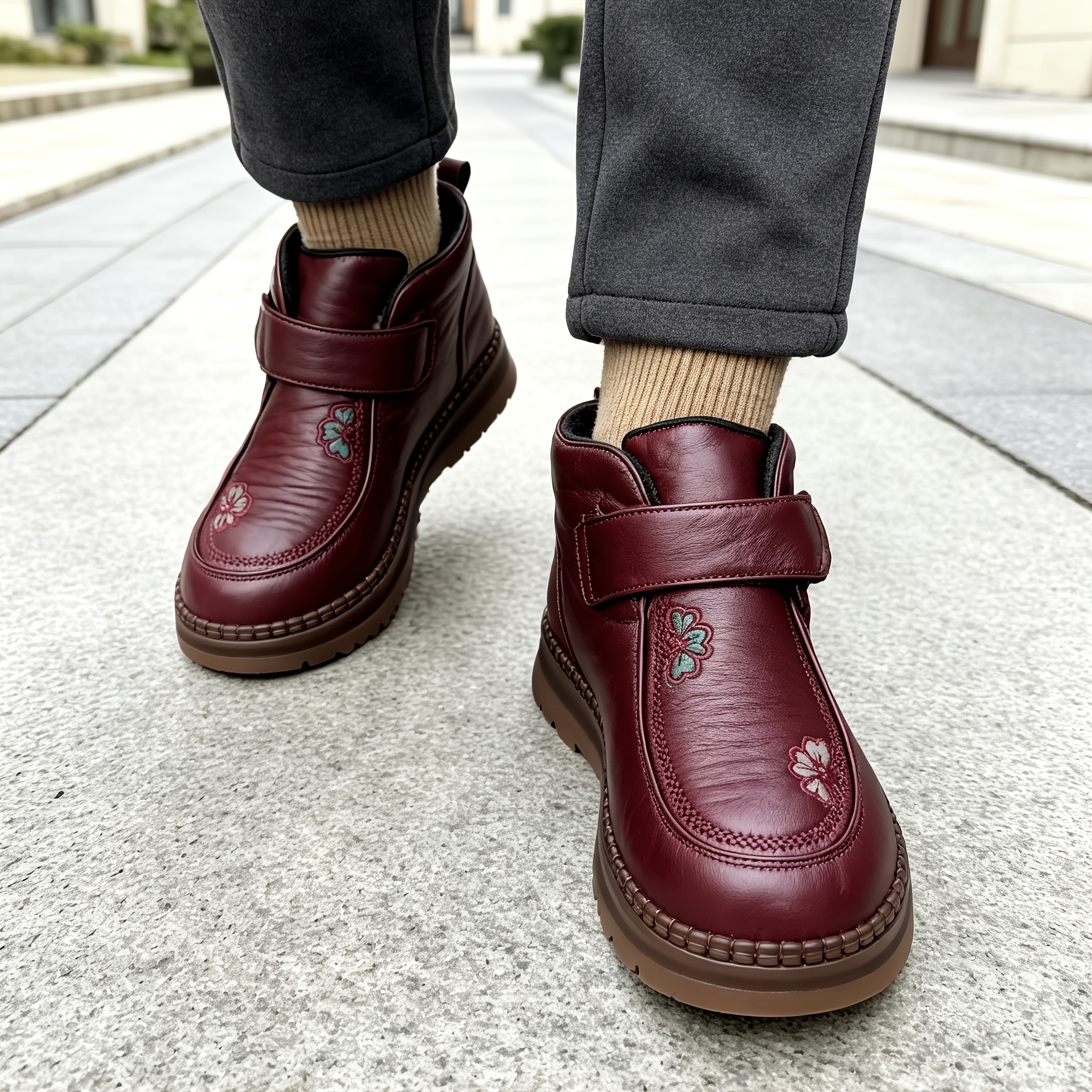 🔥Mega Sale - Buy Now & Save 50% OFF🔥Women’s Leather Insulated Orthopaedic Ankle Boots