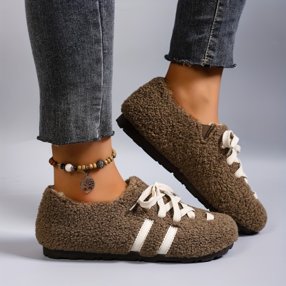 🔥LAST DAY 50% OFF🔥 --- New winter women's plush loafers