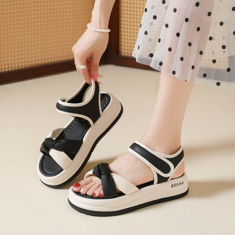 🔥Last Day Promotion 50%🔥 Women's buckle platform Roman sandals