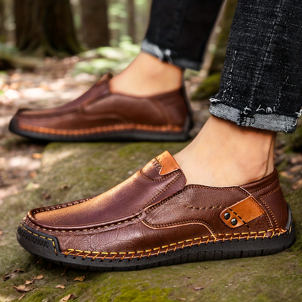 ⏰Last Day! 50% OFF 🔥Men's genuine leather slip-on loafers