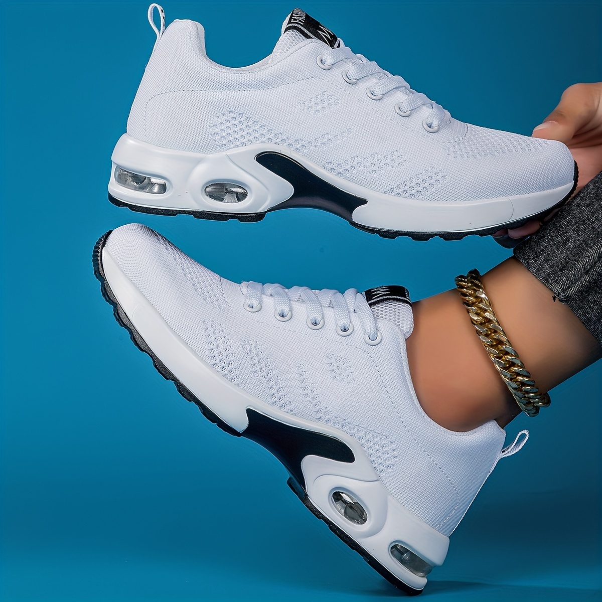 ⏰Last Day! 50% OFF 🔥Women's breathable mesh air-cushioned sports shoes