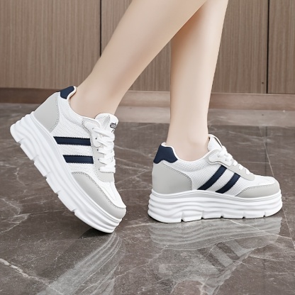 ⏰Last Day! 50% OFF 🔥Women's breathable height-increasing casual orthotic shoes