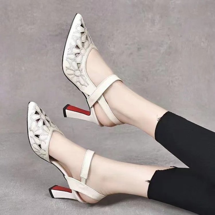 🔥Last Day Promotion 50% OFF - Women’s Soft-Leather Comfort Arch Support Heels