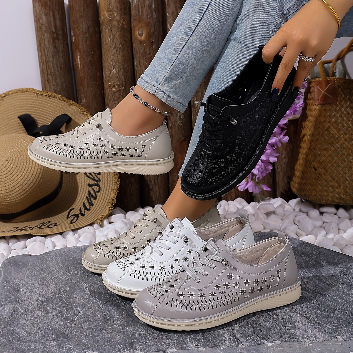🔥Mega Sale - Buy Now & Save 50% OFF🔥Women's comfortable and breathable slip-on orthotic shoes