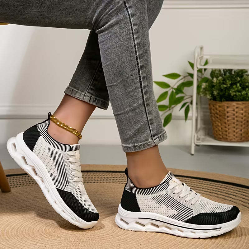 😍Last Day 50% OFF🔥Women’s Breathable Knit Walking Shoes – Lightweight & Supportive Comfort