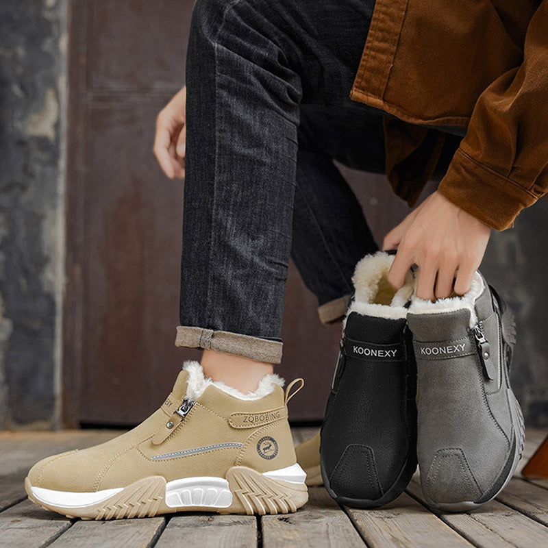 🔥Mega Sale - Buy Now & Save 50% OFF🔥Men's Warm Leather Casual Sneakers