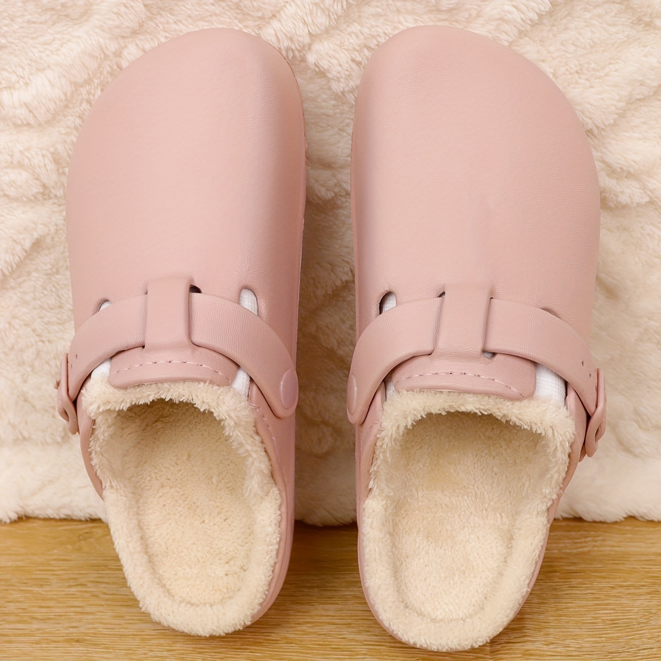 🔥Last Day Promotion 50% OFF - Women's waterproof and warm cotton slippers