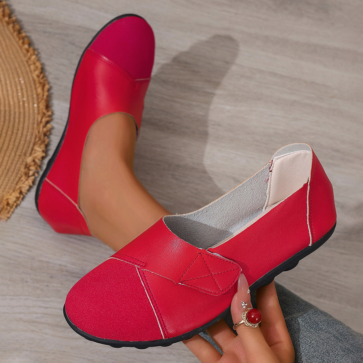 ⏰Last Day! 50% OFF 🔥Premium Stride Harmony Comfy Leather Loafers