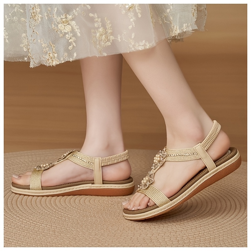 🔥Last Day Promotion 50%🔥Bohemian-style women's flat sandals