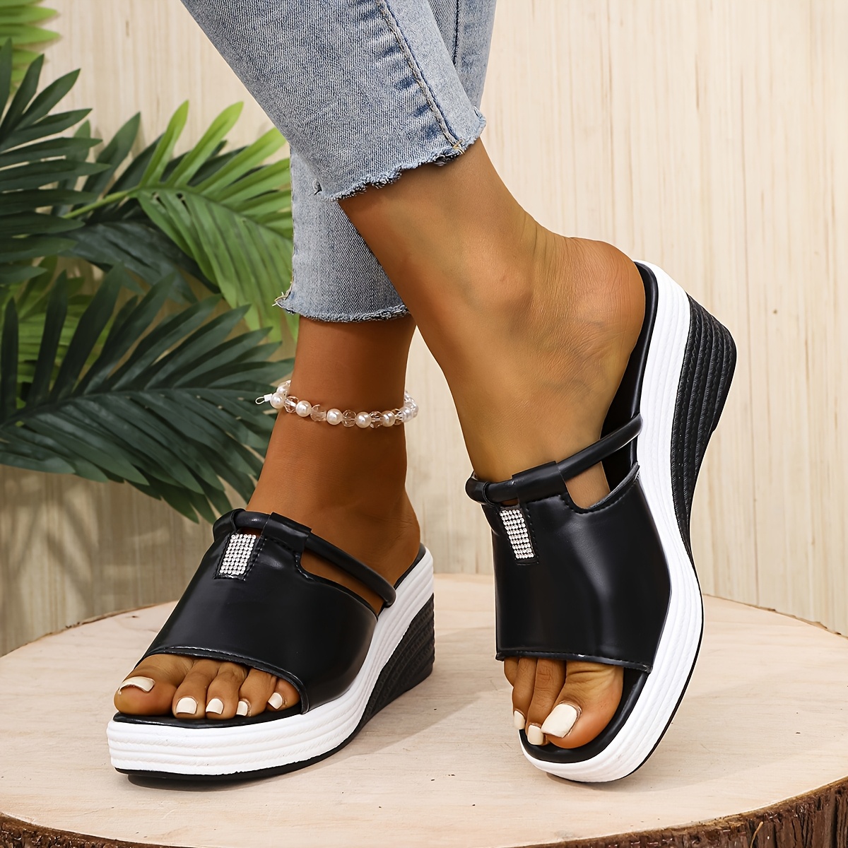 🔥Mega Sale - Buy Now & Save 50% OFF🔥Summer Women's Casual Comfortable Wedge Heel Platform Sandals