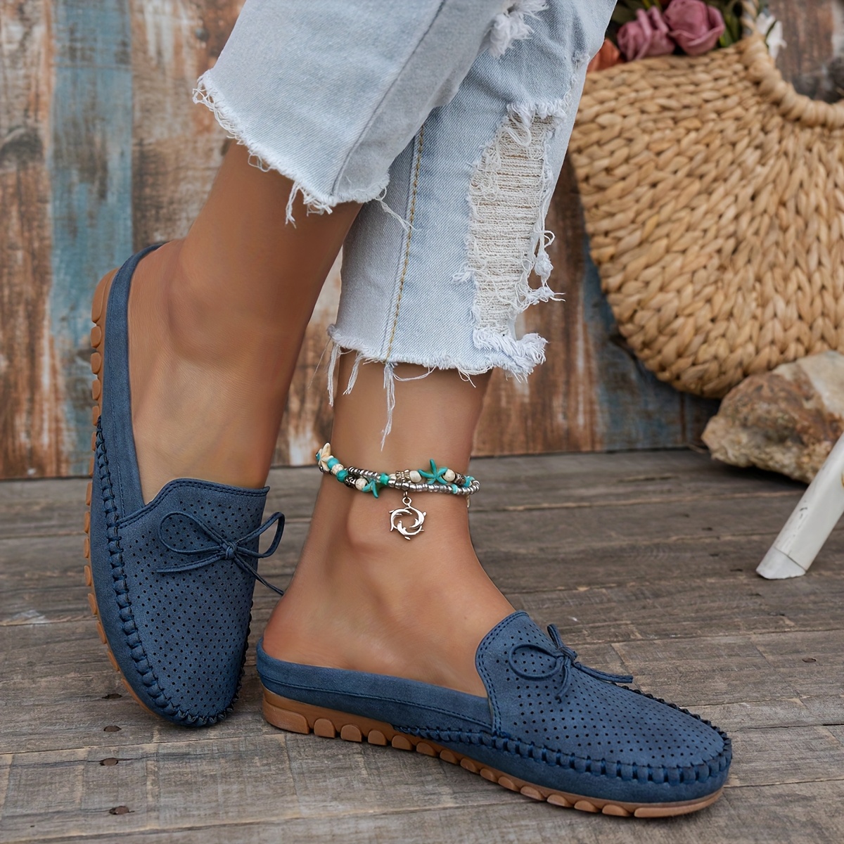 🔥Mega Sale - Buy Now & Save 50% OFF🔥Bow-knot soft, comfortable and breathable women's orthopedic shoes