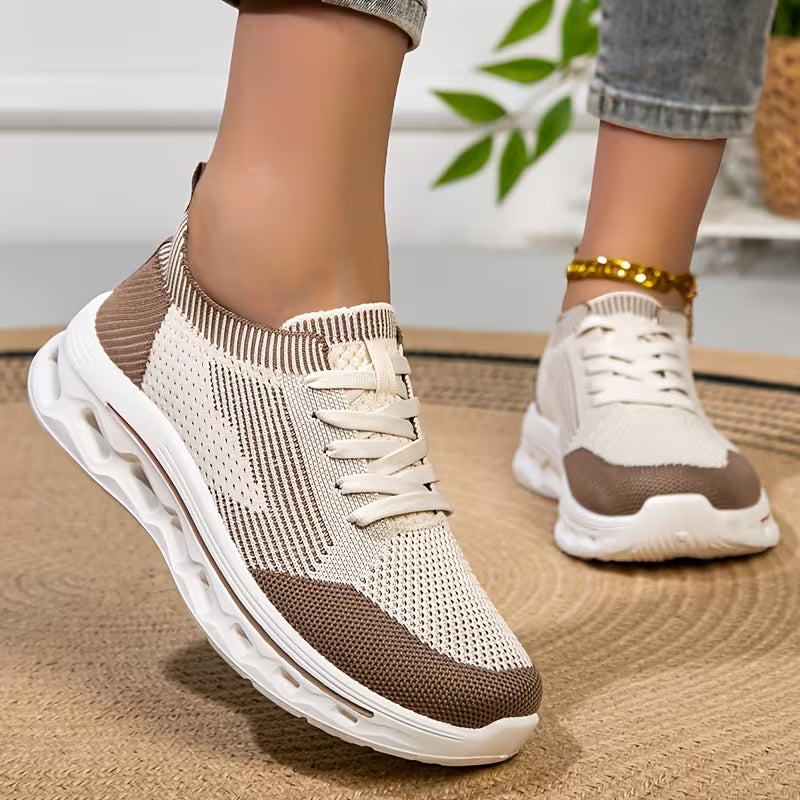 😍Last Day 50% OFF🔥Women’s Breathable Knit Walking Shoes – Lightweight & Supportive Comfort