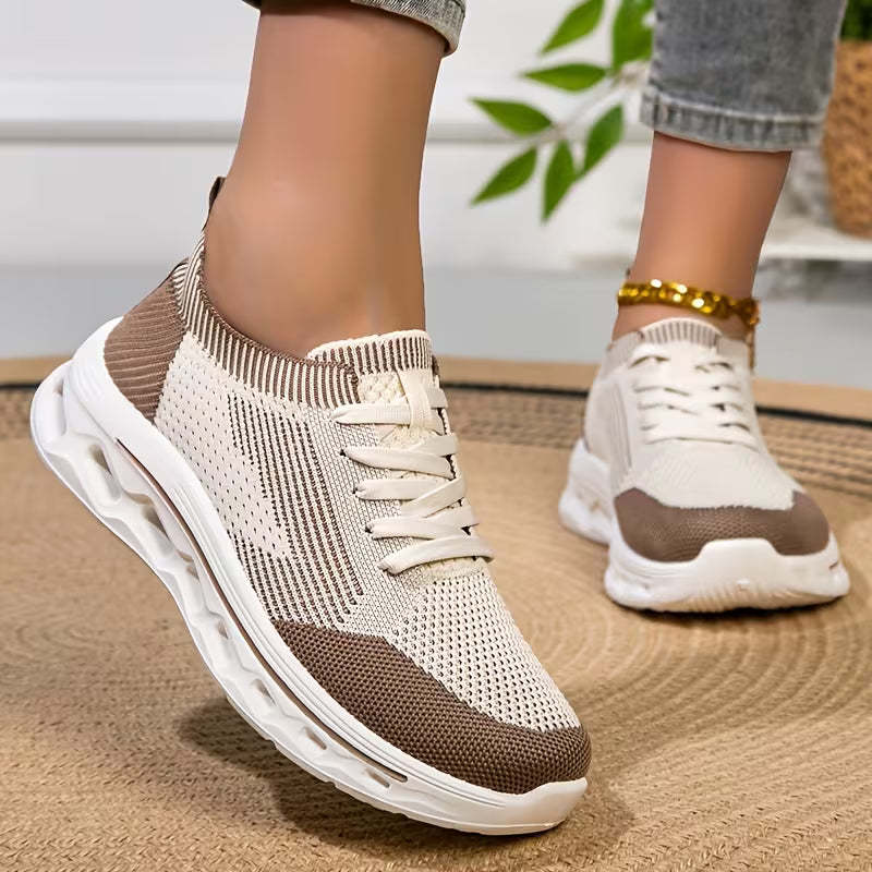 😍Last Day 50% OFF🔥Women’s Breathable Knit Walking Shoes – Lightweight & Supportive Comfort