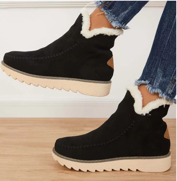 💝LAST DAY 50% OFF⭐Women's Classic Slip Resistant Ankle Snow Boots