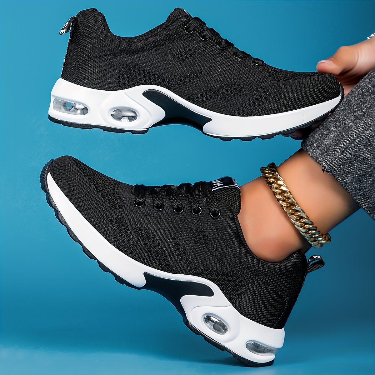 ⏰Last Day! 50% OFF 🔥Women's breathable mesh air-cushioned sports shoes