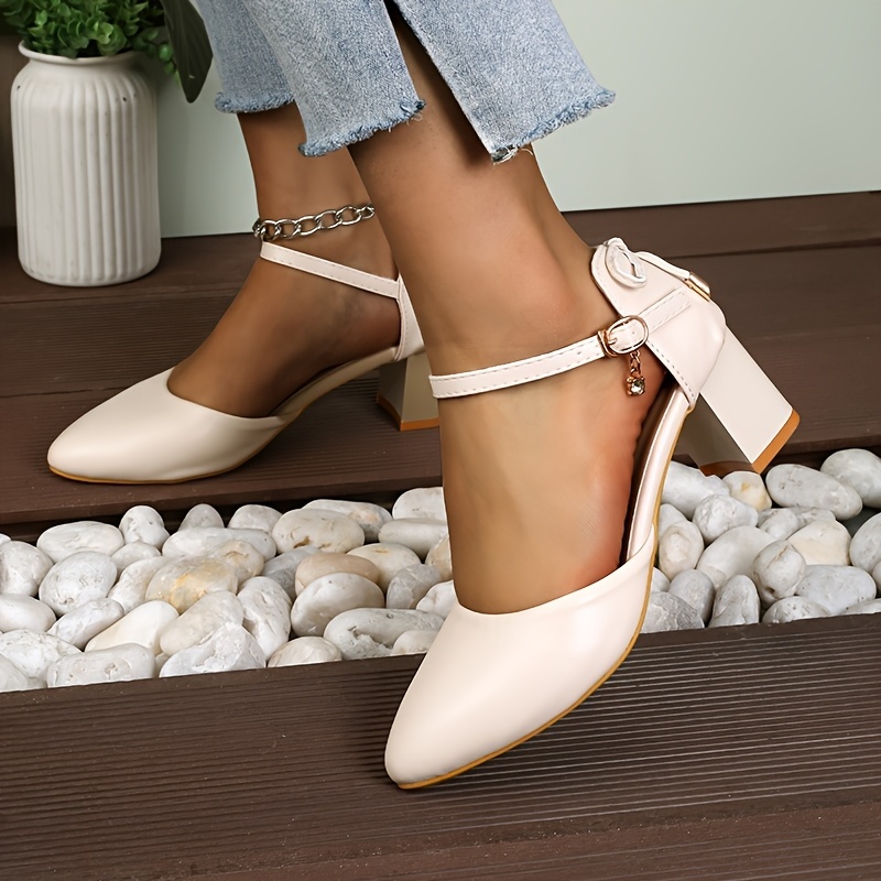 🔥Last Day Promotion 50% OFF - New Spring French Elegant Mid-Heel Sandals