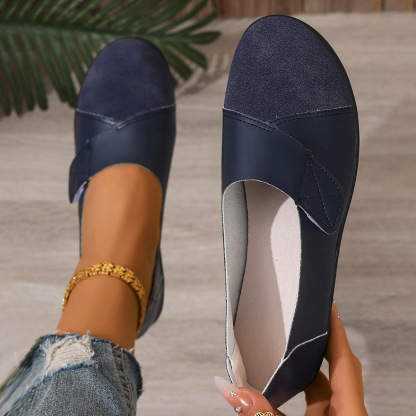 ⏰Last Day! 50% OFF 🔥Premium Stride Harmony Comfy Leather Loafers