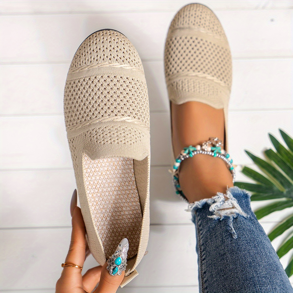 ⏰Last Day! 50% OFF 🔥The woman was wearing loafers