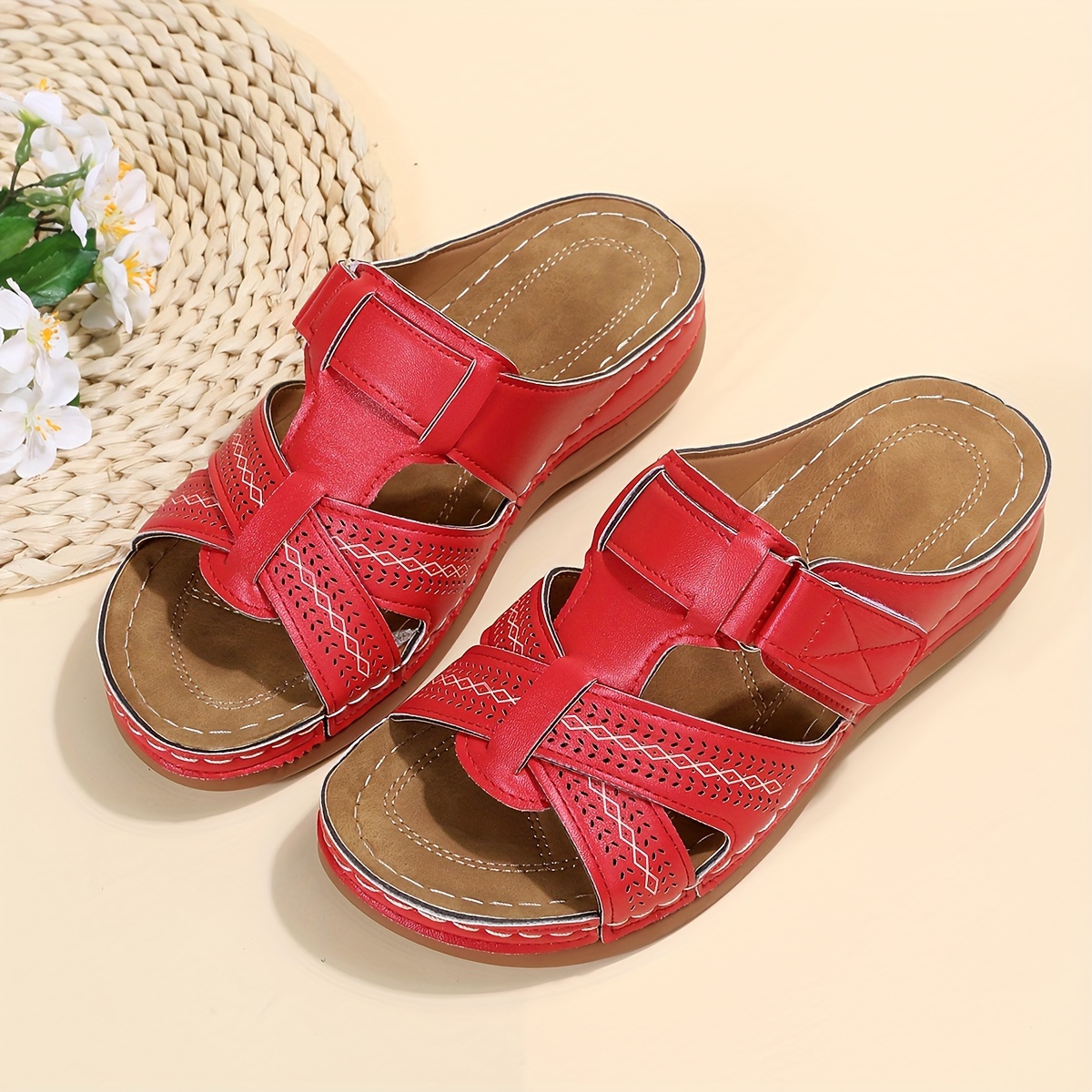 🔥Clearance Sale 50% OFF 🔥Wedge sandals with arch support