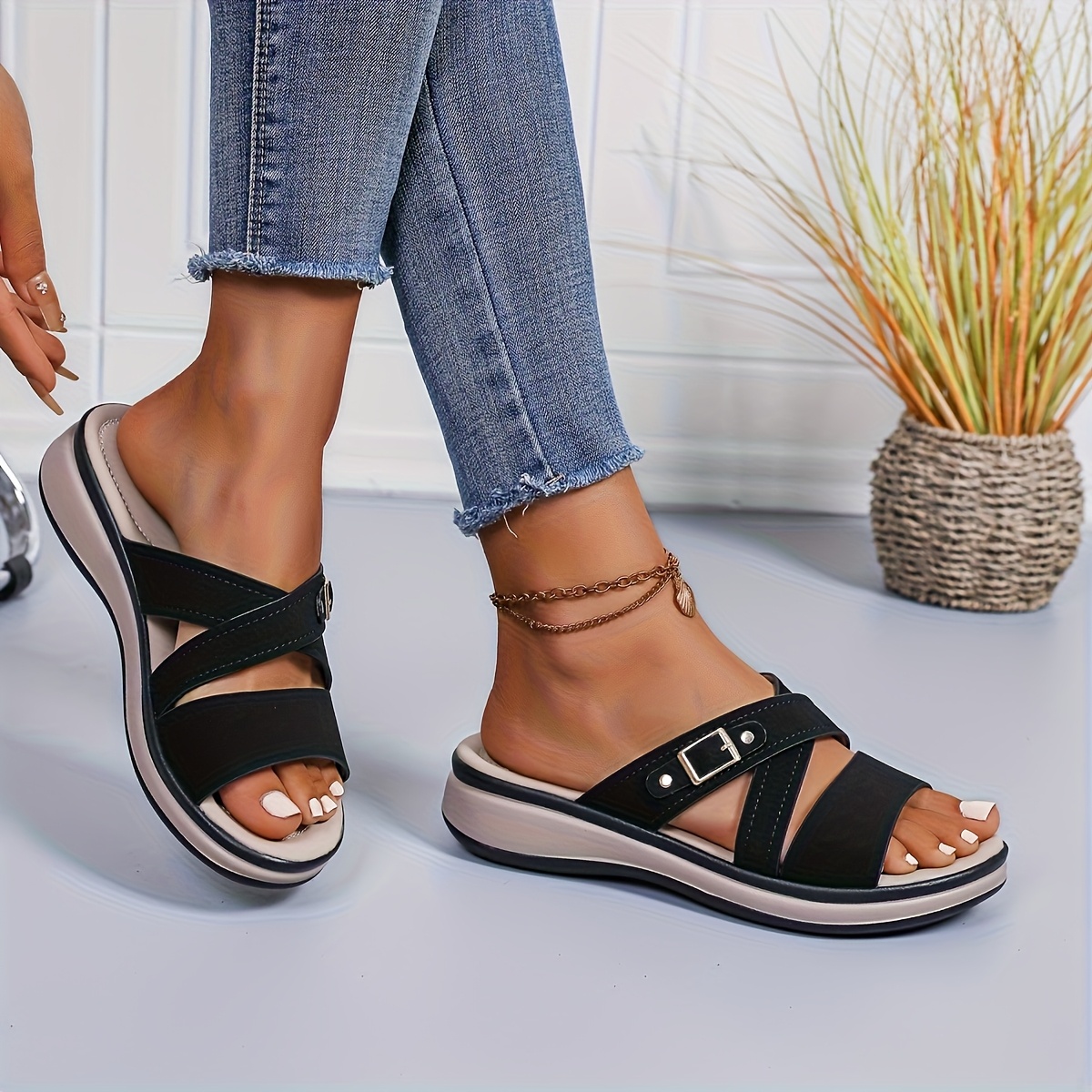🔥Mega Sale - Buy Now & Save 50% OFF🔥Summer casual and comfortable wedge sandals