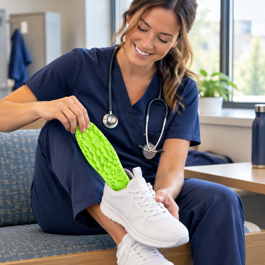 4D Massage Insoles | Foot Pain Relief | Arch Support Shoe Inserts