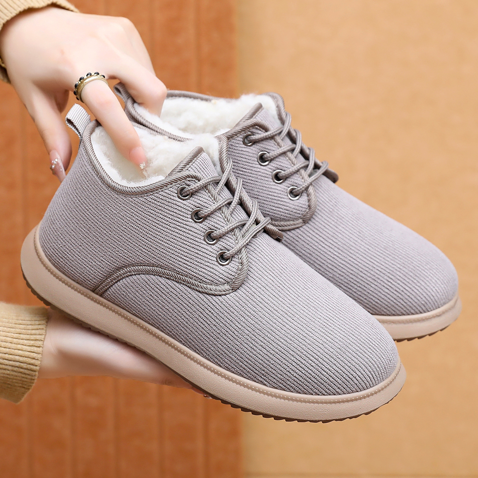 Winter snow non-slip warm shoes