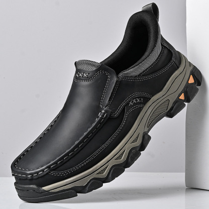 ⏰Last Day! 50% OFF 🔥Men's Genuine Leather Orthopedic Outdoor Walking Shoes