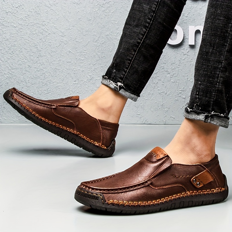 ⏰Last Day! 50% OFF 🔥Men's genuine leather slip-on loafers