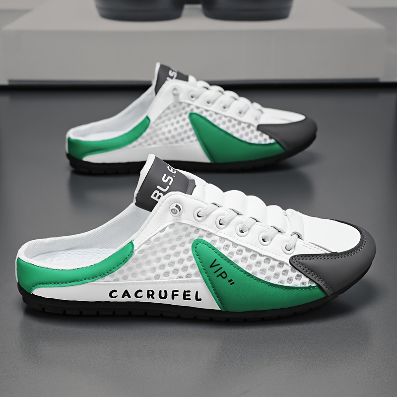 🔥Last Day Promotion 50% OFF - Men's closed-toe slip-on beach sandals with breathable mesh upper