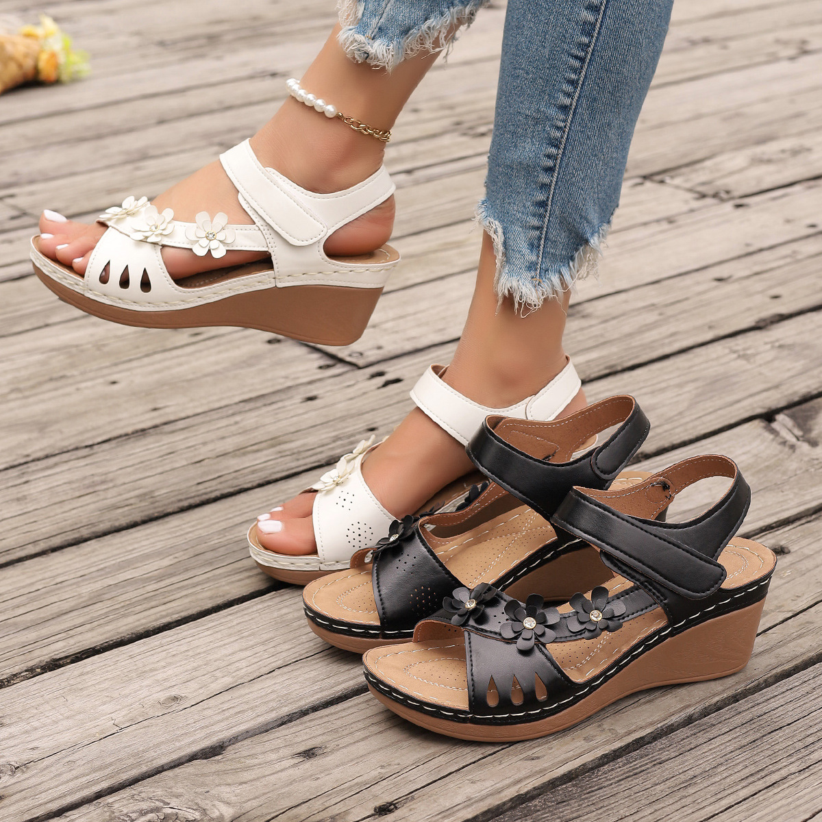 🔥Last Day Promotion 50% OFF - Women's outdoor sandals, stylish and comfortable