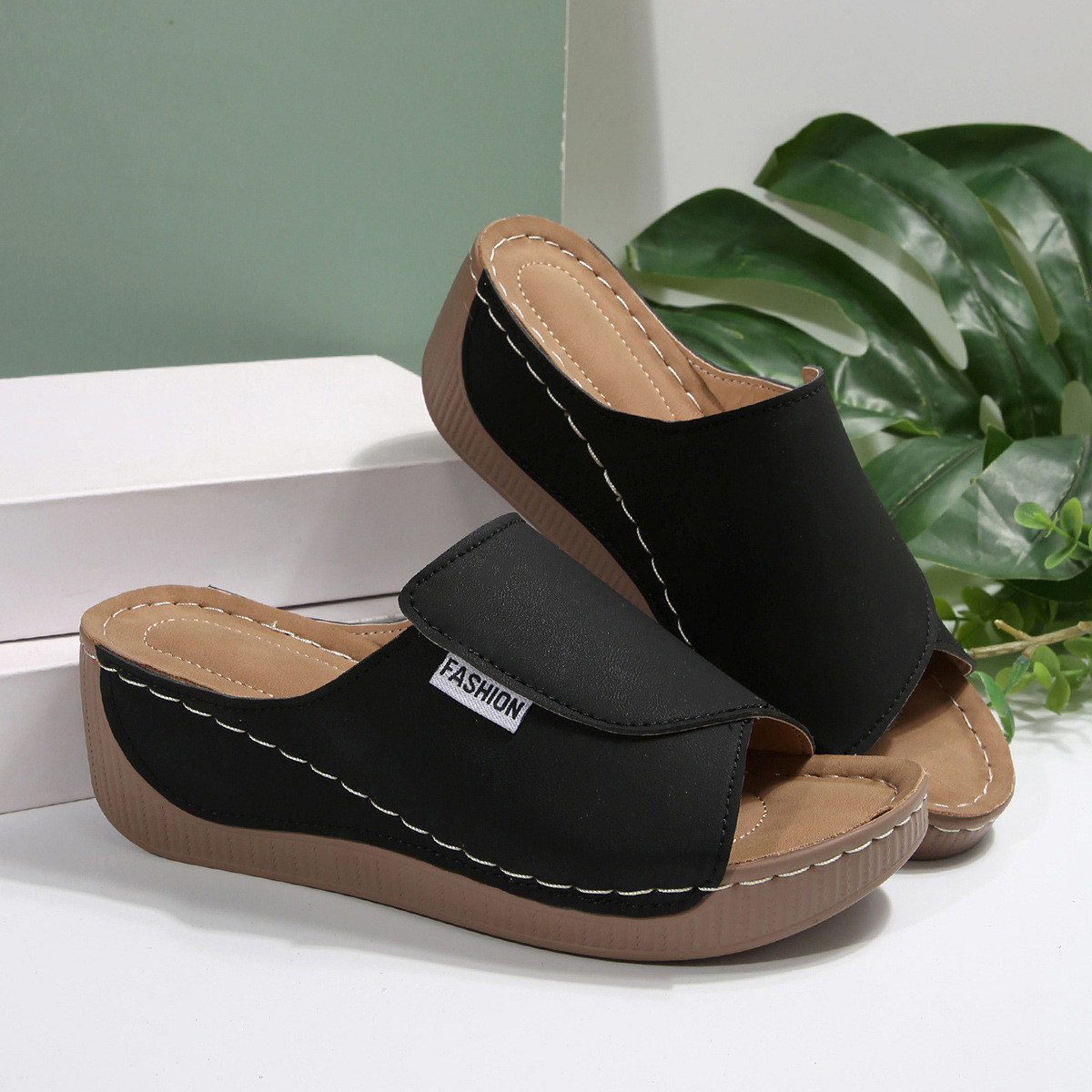 🔥Last Day Promotion 50% OFF - New Women's Printed Wedge Sandals