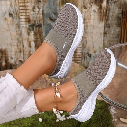 ⏰Last Day! 50% OFF 🔥Women's fashionable slip-on casual shoes, made of breathable and comfortable mesh material.