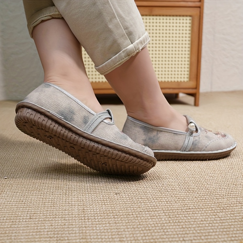 ⏰Last Day! 50% OFF 🔥Women's Floral Embroidered Casual Shoes