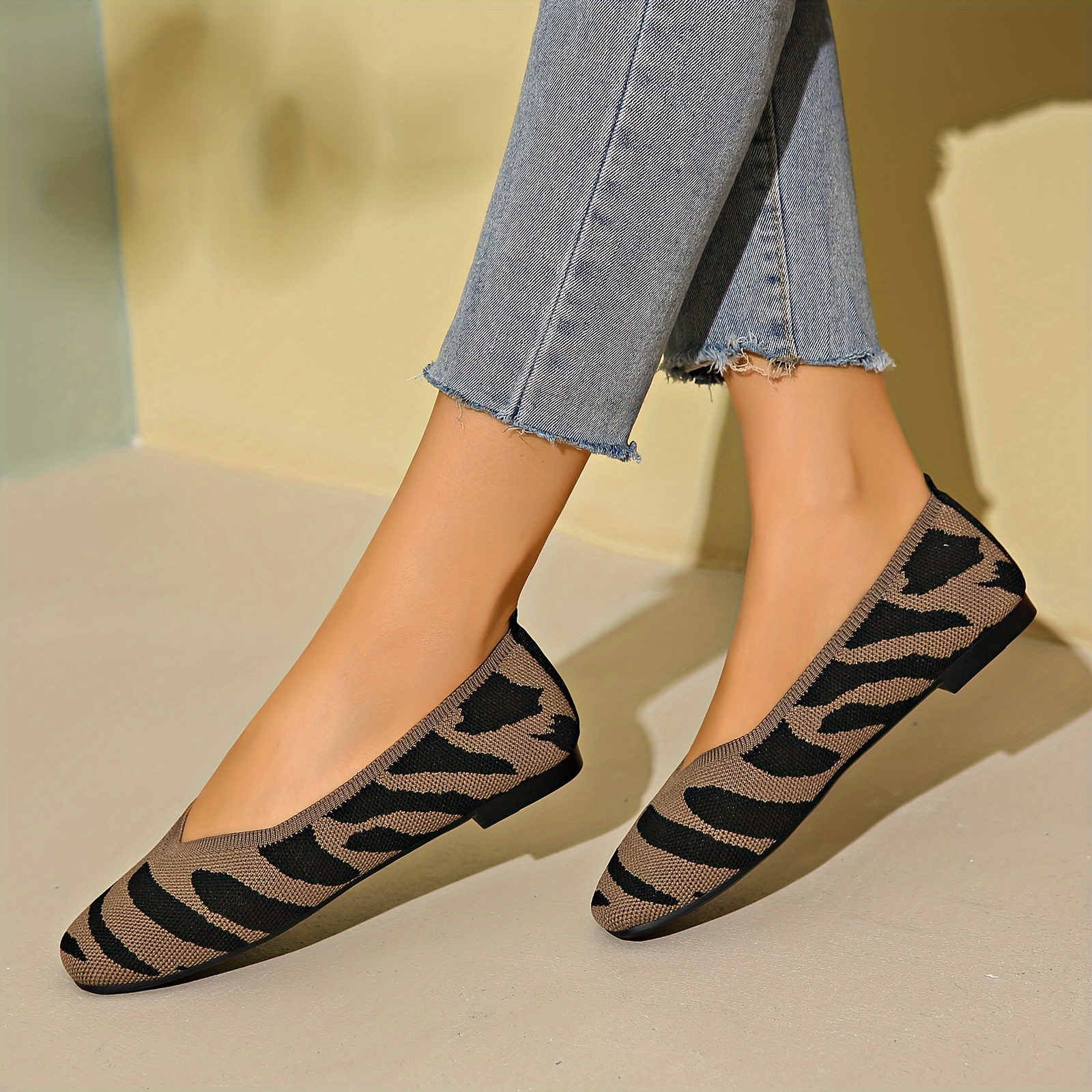 🔥Mega Sale - Buy Now & Save 50% OFF🔥Princess Lady Zebra Print Loafers