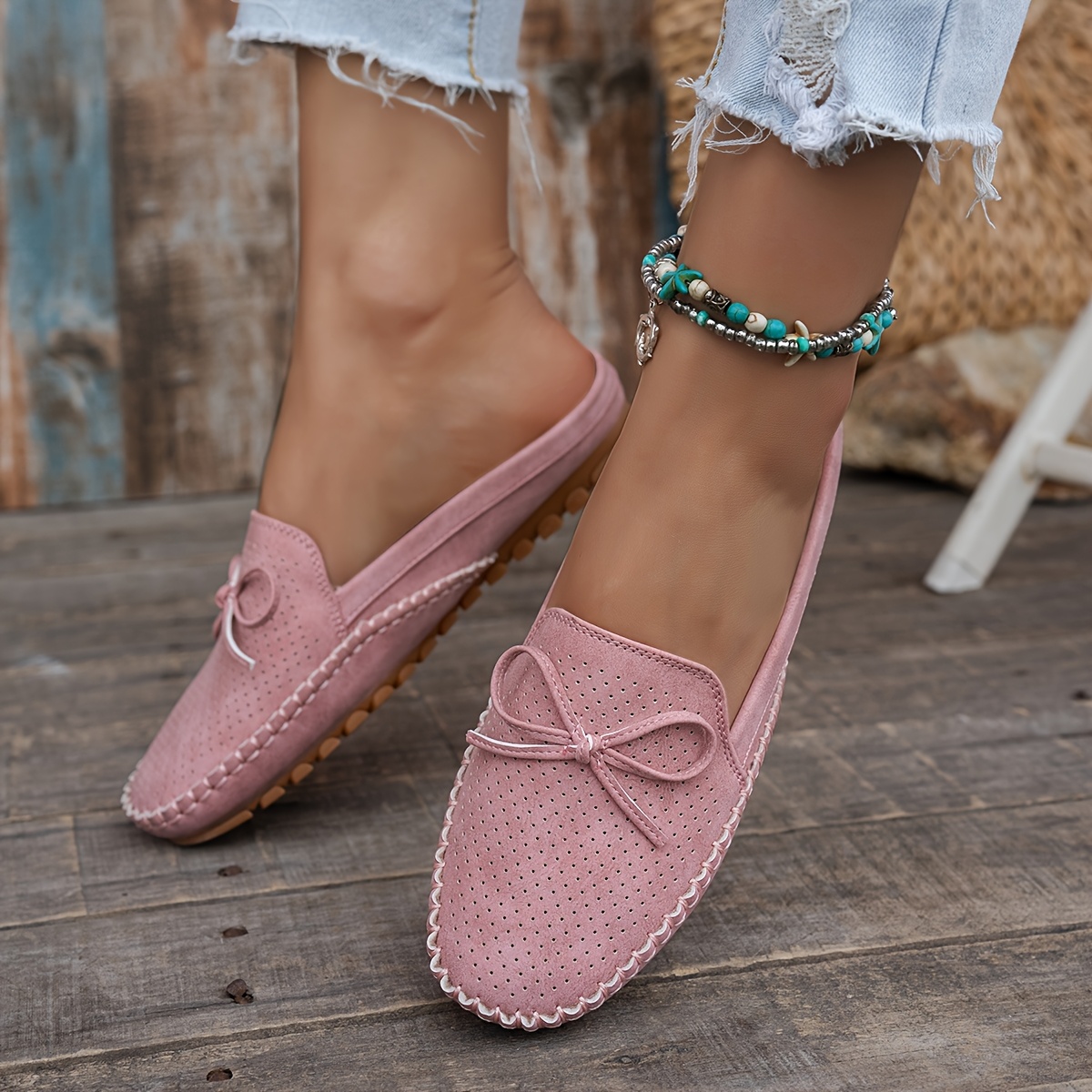 🔥Mega Sale - Buy Now & Save 50% OFF🔥Bow-knot soft, comfortable and breathable women's orthopedic shoes