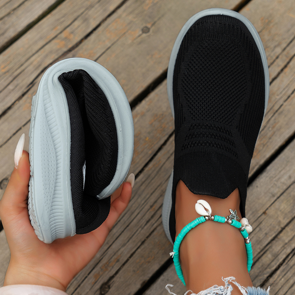 🔥Mega Sale - Buy Now & Save 50% OFF🔥Women's breathable and shock-absorbing sports shoes