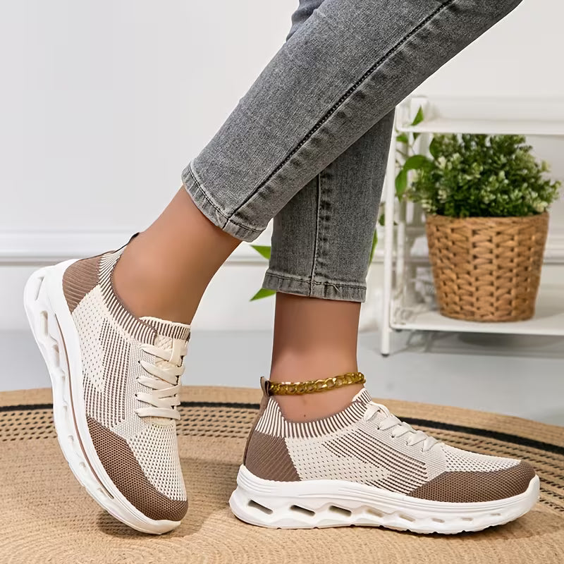 😍Last Day 50% OFF🔥Women’s Breathable Knit Walking Shoes – Lightweight & Supportive Comfort