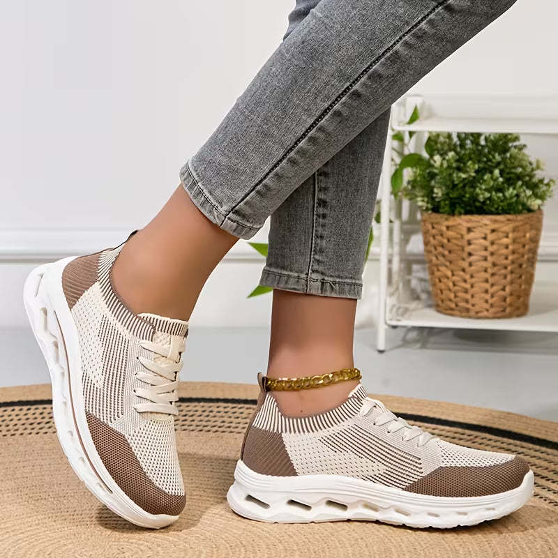 😍Last Day 50% OFF🔥Women’s Breathable Knit Walking Shoes – Lightweight & Supportive Comfort