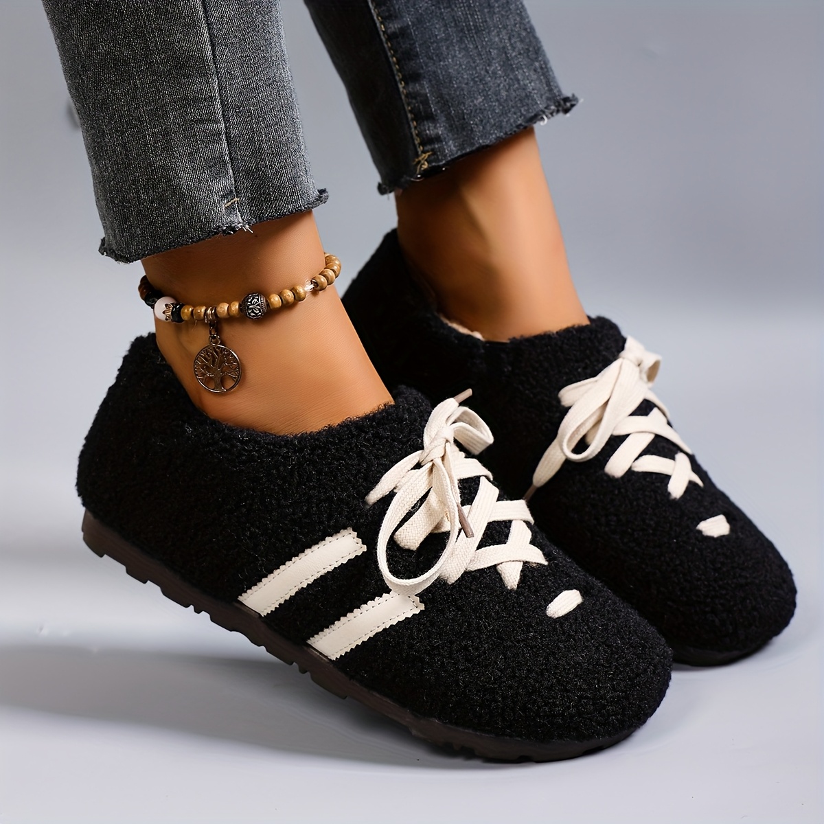 🔥LAST DAY 50% OFF🔥 --- New winter women's plush loafers